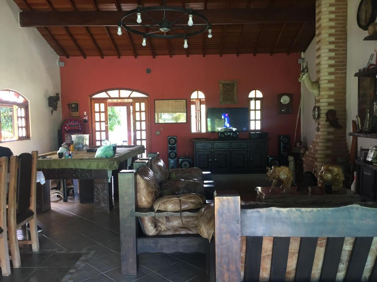 Salesópolis Sitio Frente A Barragemヴィラ エクステリア 写真